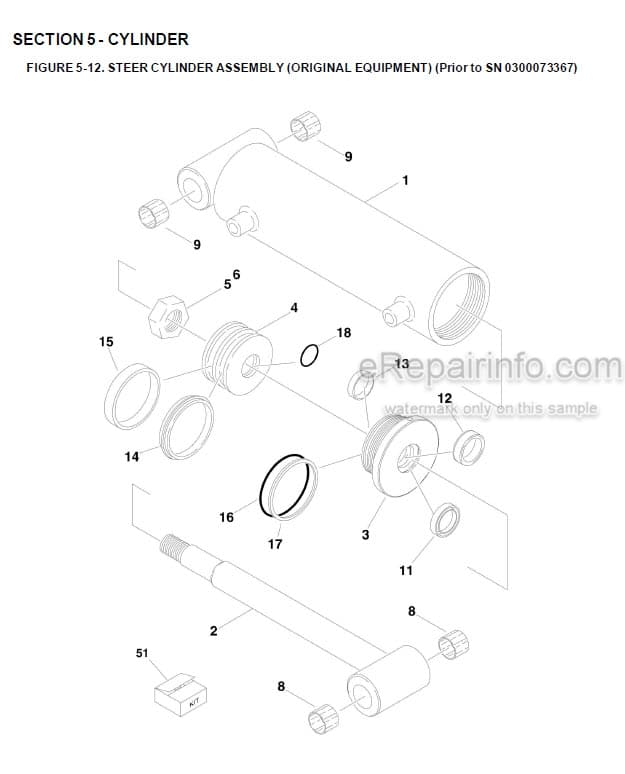 Photo 5 - JLG 1200SJP 1350SJP Illustrated Parts Manual Boom Lift 3121208 SN1