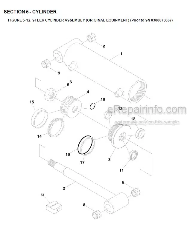 Photo 7 - JLG 1200SJP 1350SJP Illustrated Parts Manual Boom Lift 3121208 SN1