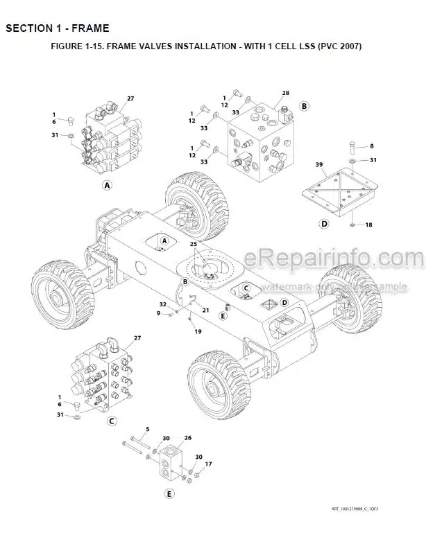 Photo 6 - JLG 1500AJP Illustrated Parts Manual Boom Lift 3121736