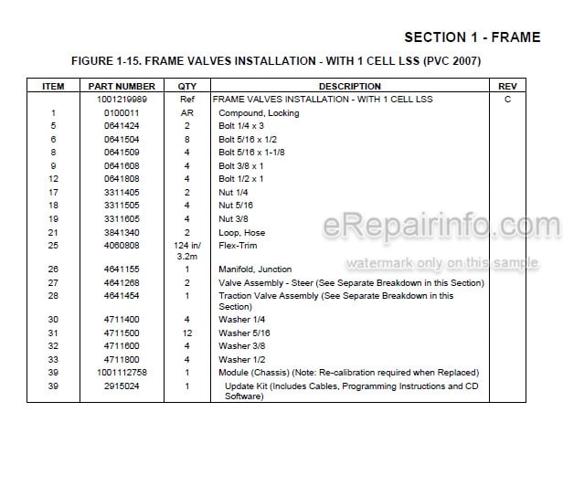 Photo 5 - JLG 1250AJP PVC2001 2007 Illustrated Parts Manual Boom Lift 31215059
