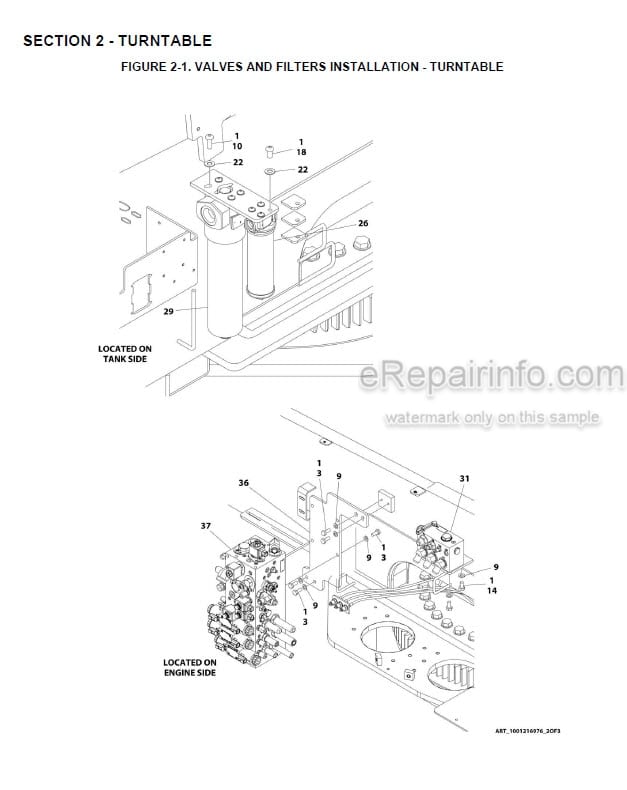 Photo 5 - JLG 1500AJP PVC2001 2007 Illustrated Parts Manual Boom Lift 31215062