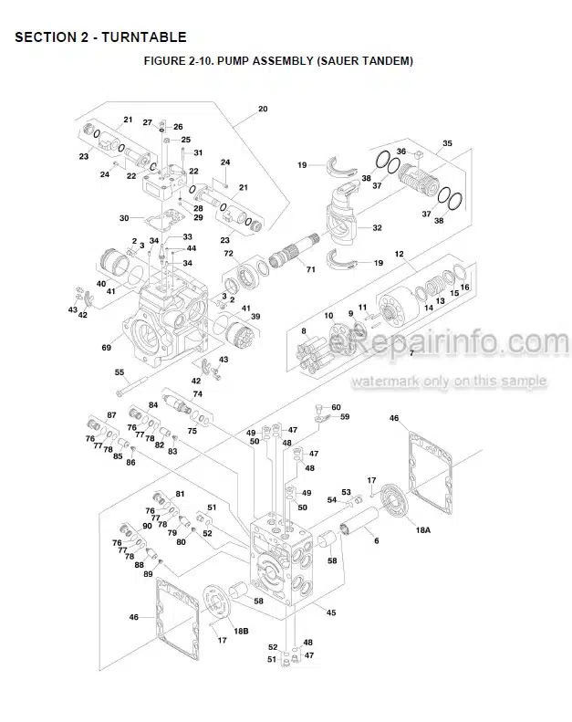 Photo 6 - JLG E45A To M40AJP Narrow Illustrated Parts Manual Boom Lift