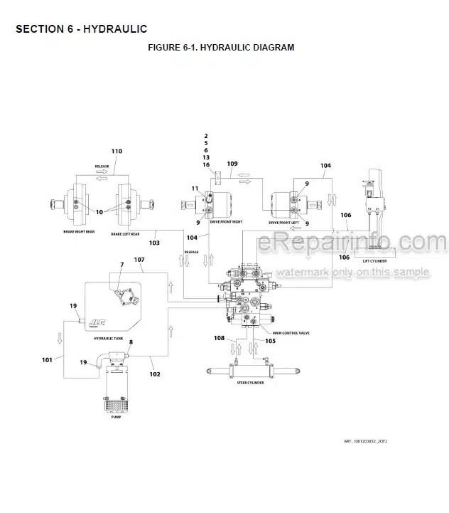 Photo 4 - JLG 1532R 1932R Illustrated Parts Manual Scissor Lift 3121750