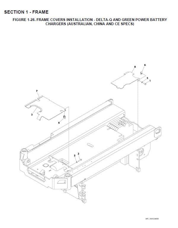 Photo 1 - JLG 1532R 1932R Illustrated Parts Manual Scissor Lift 3121750