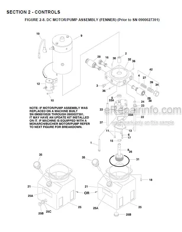 Photo 3 - JLG 15AMI Illustrated Parts Manual Vertical Mast 3120876