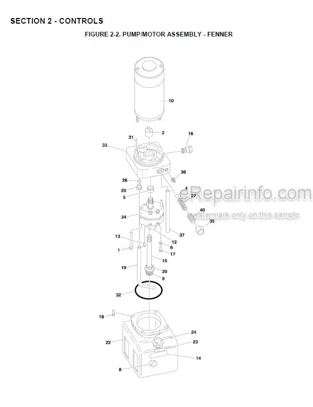 Photo 4 - JLG 15DVL 15DVSP 20DVL 20DVSP Illustrated Parts Manual Vertical Mast