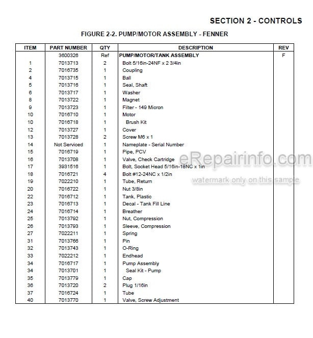 Photo 5 - JLG 15DVL 15DVSP 20DVL 20DVSP Illustrated Parts Manual Vertical Mast