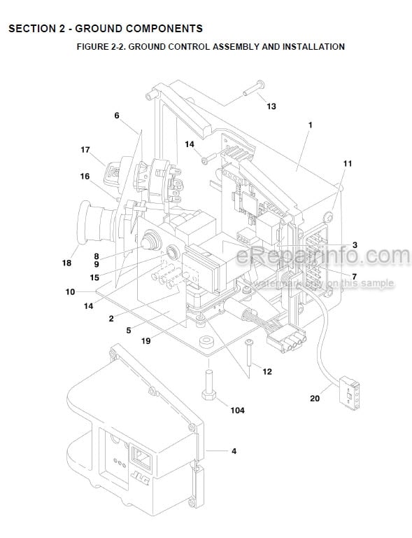 Photo 7 - JLG 1930ES 2030ES 2630ES 2646ES 3246ES Illustrated Parts Manual Scissor Lift 3121248 SN3