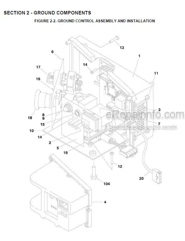 Photo 6 - JLG 1930ES 2030ES 2630ES 2646ES 3246ES Illustrated Parts Manual Scissor Lift 3121248 SN3