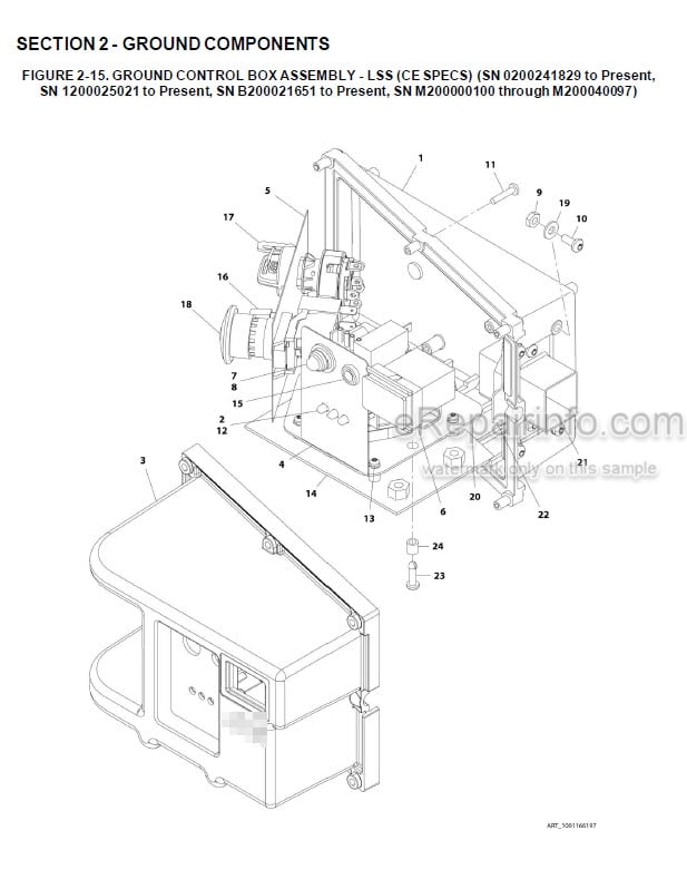 Photo 2 - JLG 1930ES Illustrated Parts Manual Scissor Lift 3121681 SN1
