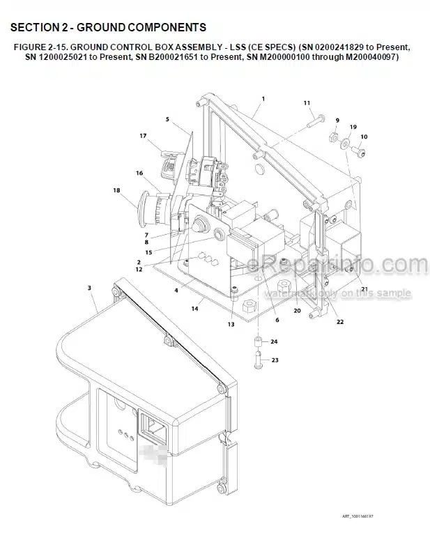 Photo 4 - JLG 1930ES Illustrated Parts Manual Scissor Lift 3121681 SN1