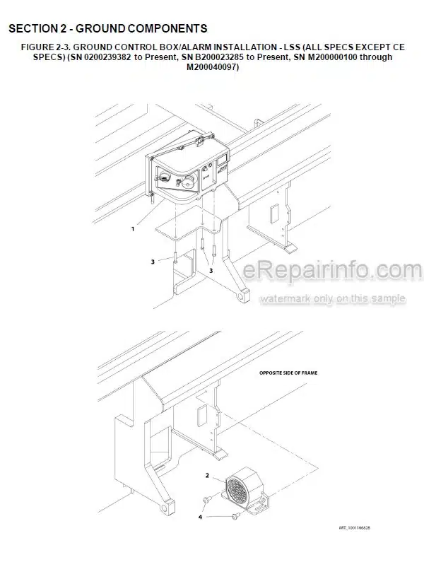 Photo 6 - JLG 1930ES Illustrated Parts Manual Scissor Lift 3121681 SN1