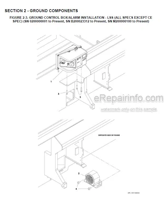 Photo 6 - JLG 2032ES 2632ES Illustrated Parts Manual Scissor Lift 3121682