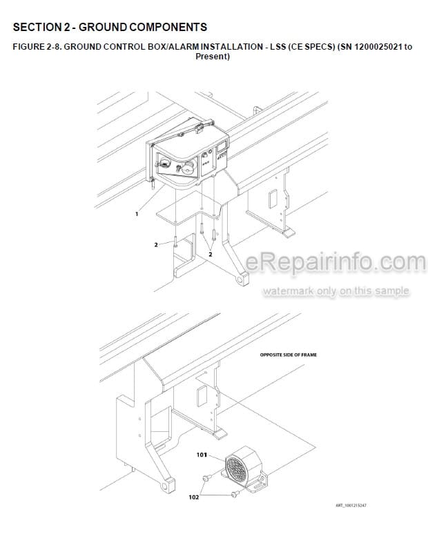 Photo 6 - JLG 1930ES PVC1910 2004 Illustrated Parts Manual Scissor Lift 31215075