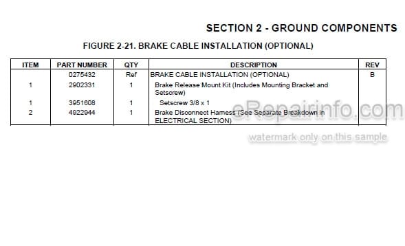 Photo 4 - JLG 2032ES 2632ES PVC1910 2004 Illustrated Parts Manual Scissor Lift 31215076