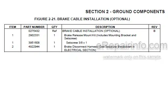 Photo 4 - JLG 2032ES 2632ES PVC1910 2004 Illustrated Parts Manual Scissor Lift 31215076
