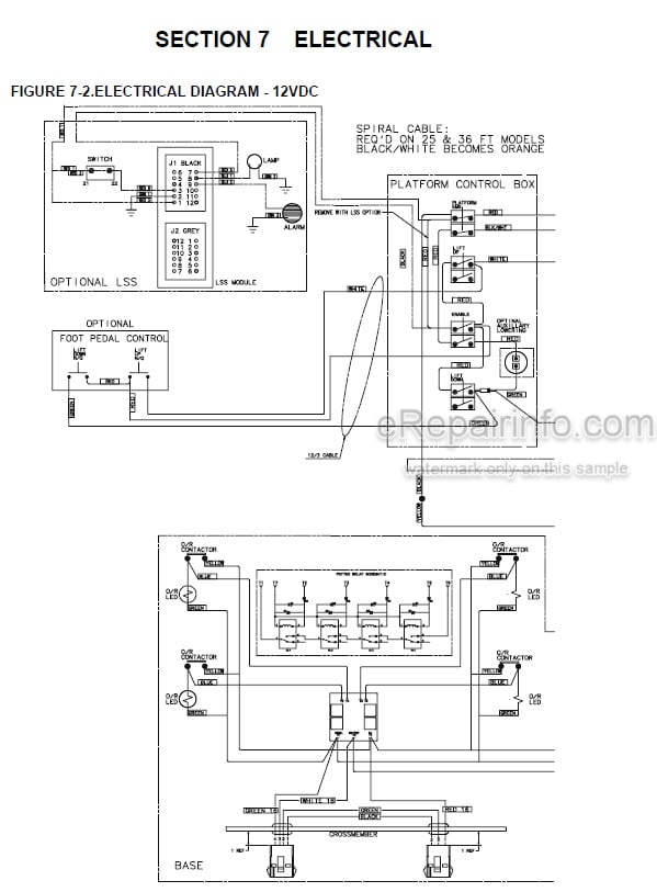 Photo 4 - JLG 20EL 25EL 30EL 36EL 41EL Illustrated Parts Manual Vertical Mast 3120783