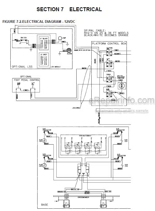 Photo 4 - JLG 20EL 25EL 30EL 36EL 41EL Illustrated Parts Manual Vertical Mast 3120783