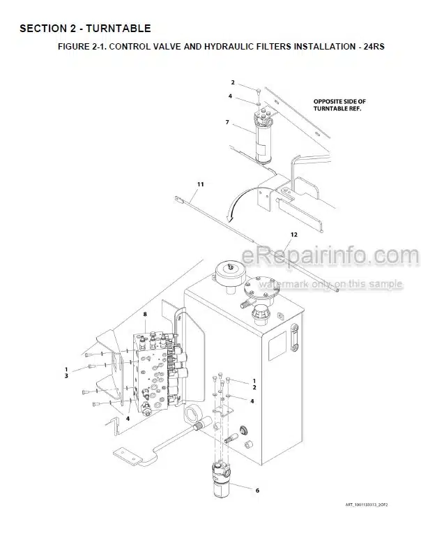 Photo 6 - JLG 30E 35E N35E 40E N40E 45E Illustrated Parts Manual Boom Lift