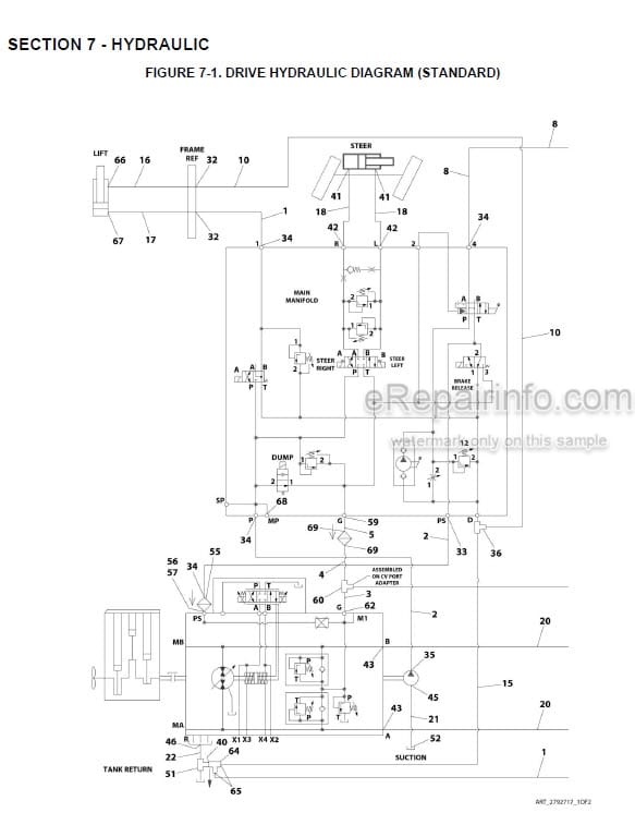 Photo 3 - JLG 260MRT PVC1910 2004 Illustrated Parts Manual Scissor Lift 31215867