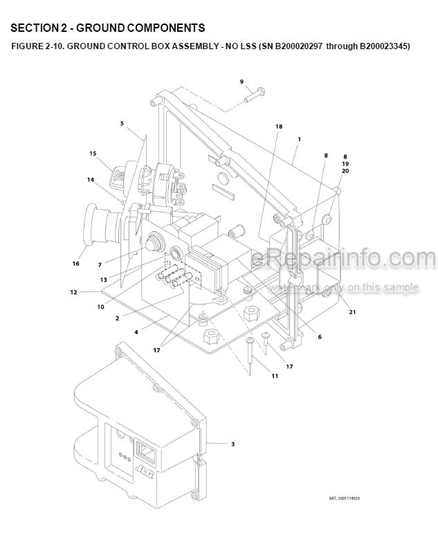 Photo 7 - JLG 2646ES 3246ES Illustrated Parts Manual Scissor Lift 3121683 SN1