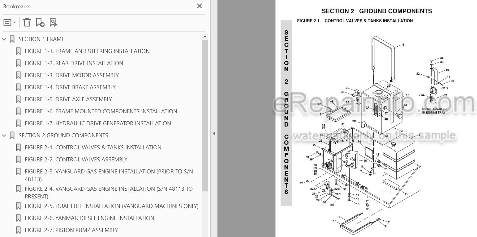 Photo 3 - JLG 26MRT Illustrated Parts Manual Scissor Lift