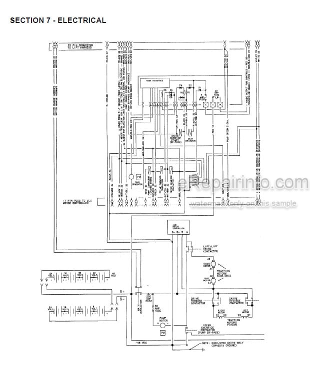 Photo 4 - JLG 30E 35E N35E 40E N40E 45E Illustrated Parts Manual Boom Lift