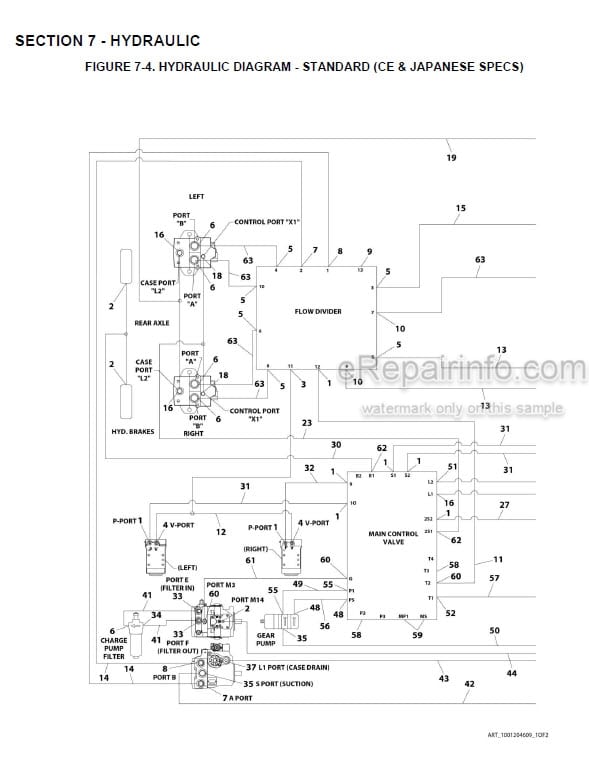 Photo 4 - JLG 330LRT 430LRT Illustrated Parts Manual Scissor Lift 3121759