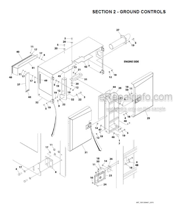 Photo 1 - JLG 330LRT 430LRT Illustrated Parts Manual Scissor Lift 3121759