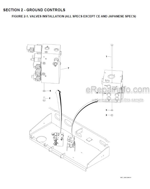 Photo 7 - JLG 330LRT 430LRT Illustrated Parts Manual Scissor Lift 3121759