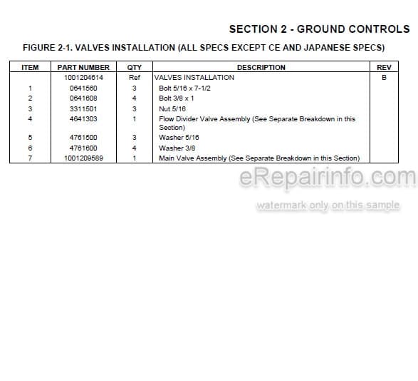 Photo 5 - JLG 330LRT 430LRT PVC1910 2004 Illustrated Parts Manual Scissor Lift 31215080