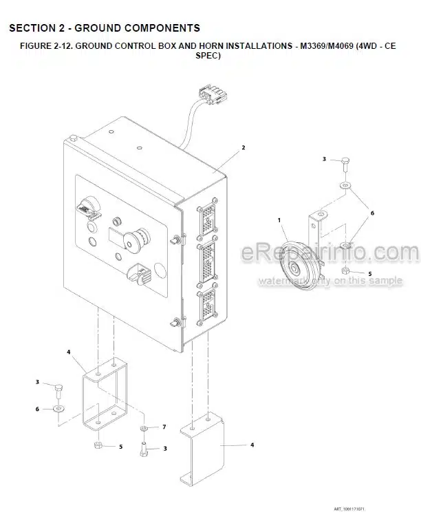 Photo 5 - JLG 3369LE 4069LE M3369 M4069 Illustrated Parts Manual Scissor Lift 3121640 SN1
