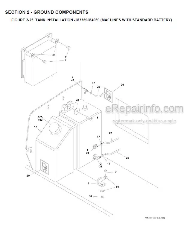 Photo 3 - JLG 3369LE 4069LE M3369 M4069 PVC1911 2004 Illustrated Parts Manual Scissor Lift 31215086