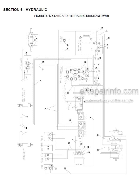 Photo 4 - JLG 3394RT 4394RT Illustrated Parts Manual Scissor Lift SN1