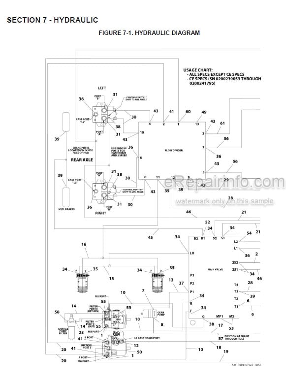 Photo 4 - JLG 3394RT 4394RT Illustrated Parts Manual Scissor Lift 3121643 SN3