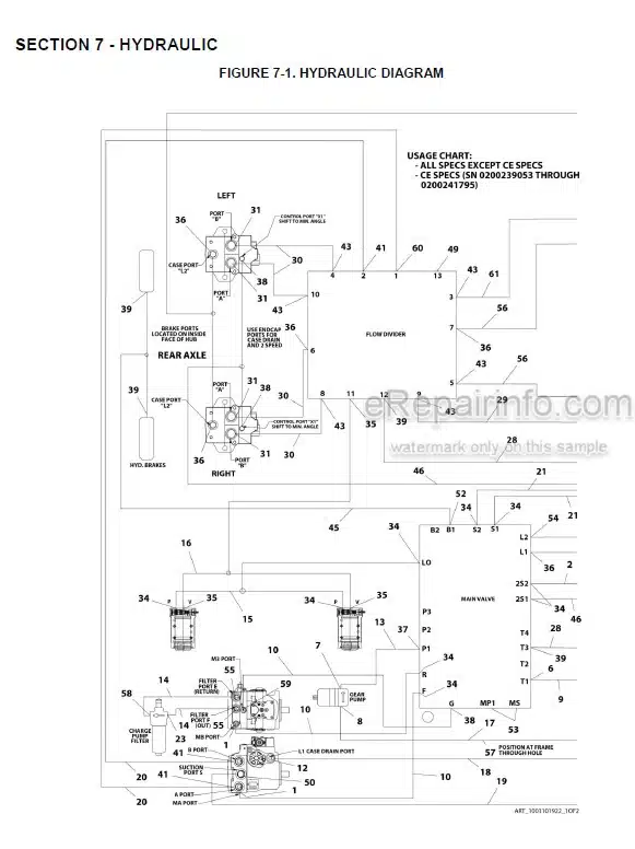 Photo 4 - JLG 3394RT 4394RT Illustrated Parts Manual Scissor Lift 3121643 SN3