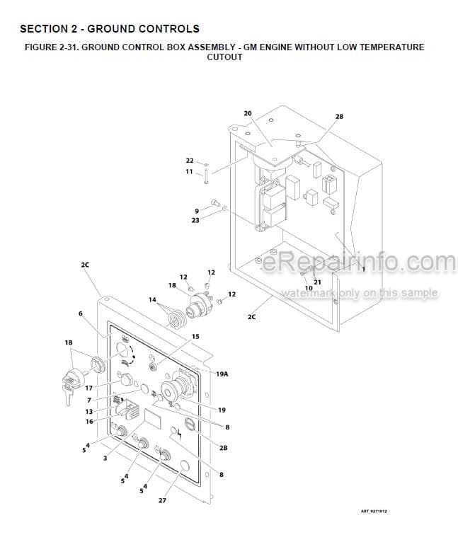 Photo 11 - JLG 3394RT 4394RT Illustrated Parts Manual Scissor Lift 3121643 SN3