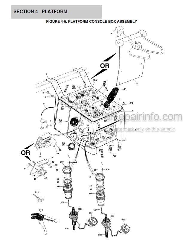 Photo 6 - JLG 2032ES 2632ES Illustrated Parts Manual Scissor Lift 3121682