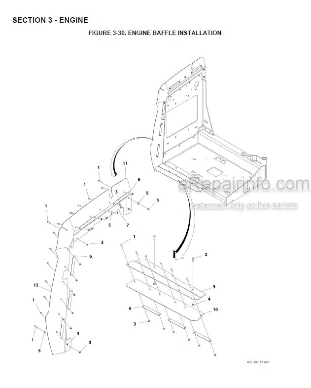 Photo 6 - JLG 510AJ Illustrated Parts Manual Boom Lift 3121182 SN1