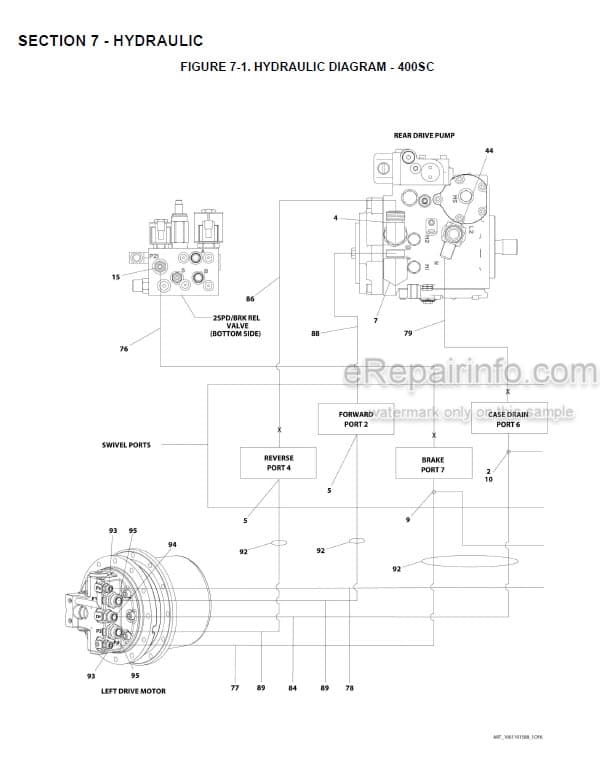 Photo 3 - JLG 400SC 460SJC PVC2001 Illustrated Parts Manual Boom Lift 31215020