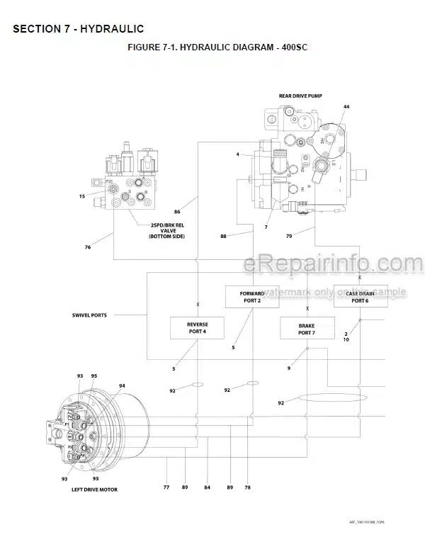 Photo 3 - JLG 400SC 460SJC PVC2001 Illustrated Parts Manual Boom Lift 31215020