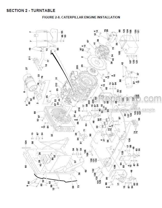 Photo 1 - JLG 400S 460SJ Illustrated Parts Manual Boom Lift SN1