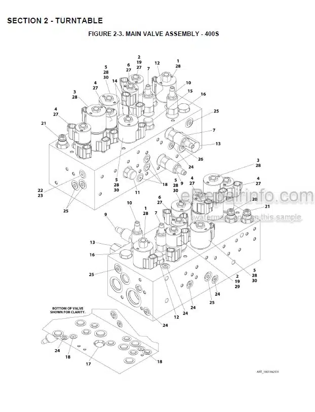 Photo 3 - JLG 400S 460SJ PVC2001 2007 Illustrated Parts Manual Boom Lift 31215017