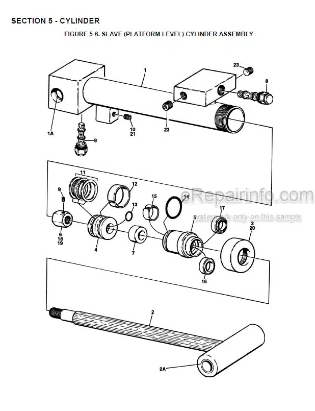 Photo 6 - JLG 40HT Illustrated Parts Boom Lift 3120244