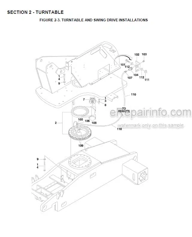 Photo 10 - JLG 450A 450AJ Series II Illustrated Parts Manual Boom Lift 3121243 SN1