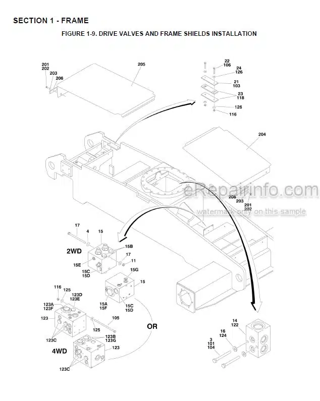 Photo 11 - JLG 450A 450AJ Series II Illustrated Parts Manual Boom Lift 3121291 SN3