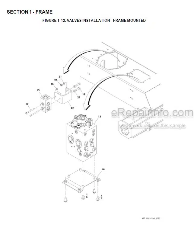 Photo 7 - JLG 510AJ Illustrated Parts Manual Boom Lift 3121182 SN1