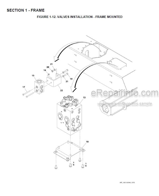 Photo 3 - JLG 520AJ Illustrated Parts Manual Boom Lift 3121666 Without SN