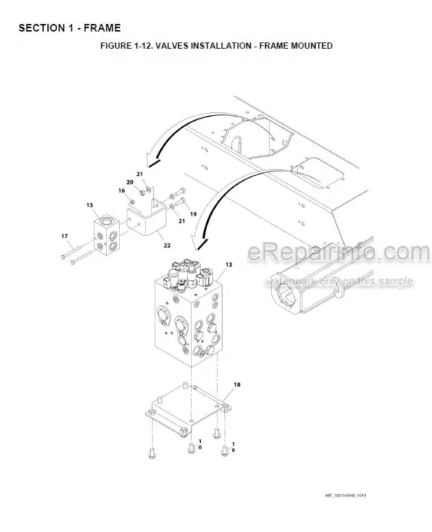 Photo 10 - JLG 520AJ Illustrated Parts Manual Boom Lift 3121666 Without SN