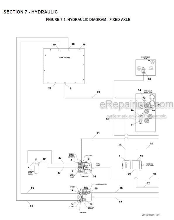Photo 4 - JLG 530LRT Illustrated Parts Manual Scissor Lift 3121709 SN1
